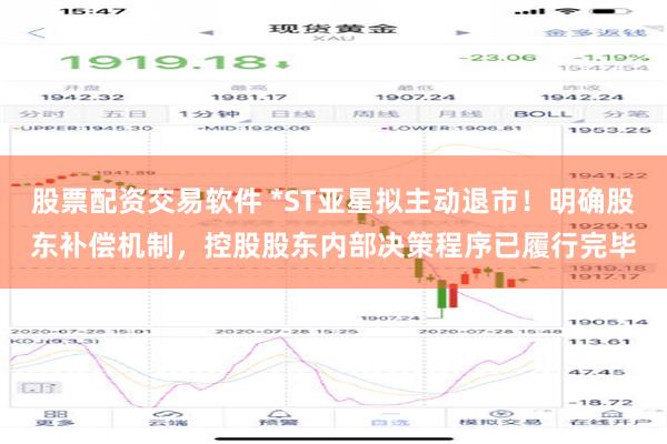 股票配资交易软件 *ST亚星拟主动退市！明确股东补偿机制，控股股东内部决策程序已履行完毕